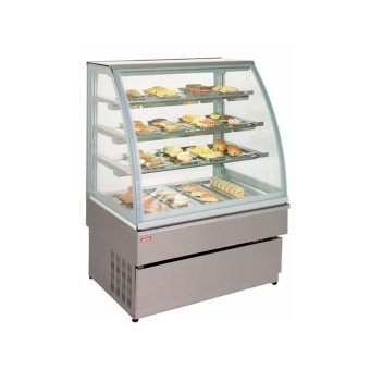 Витрина кондитерская Unis Georgia III 150 double glass, inox в ШефСтор (chefstore.ru)